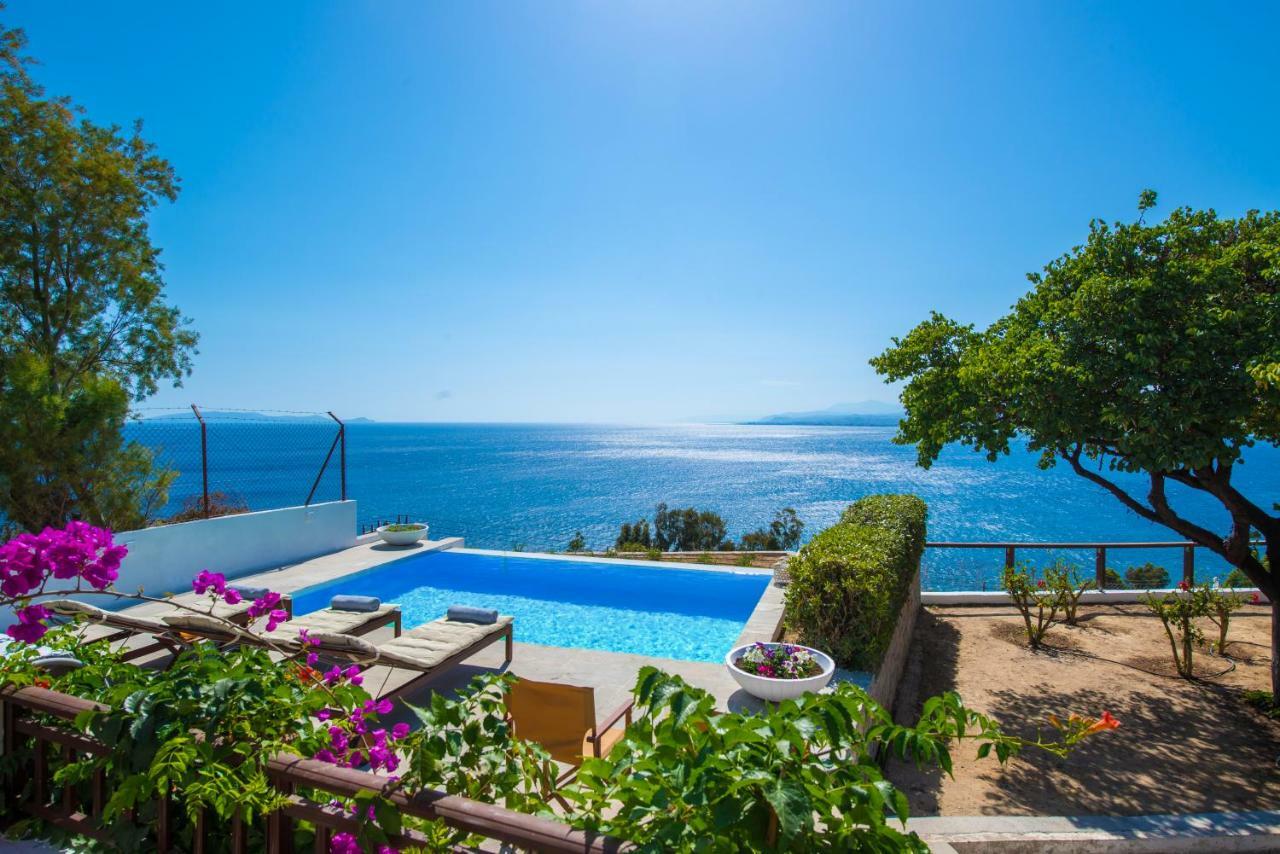 Helidoni Hill Seaview Family Villa Palaiokastro  المظهر الخارجي الصورة