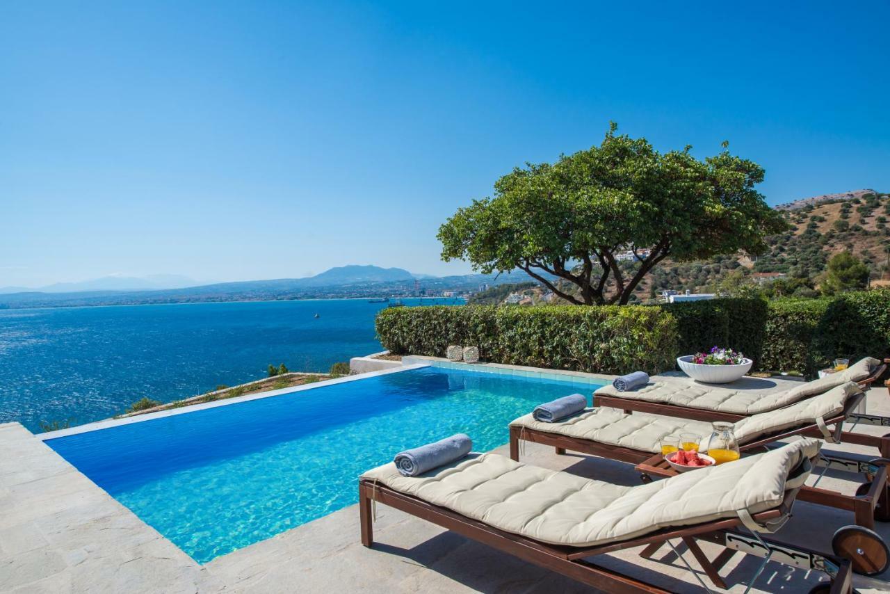 Helidoni Hill Seaview Family Villa Palaiokastro  المظهر الخارجي الصورة